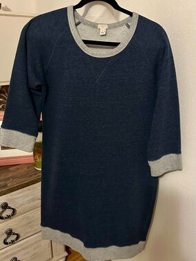 J. Crew Gray Crewneck Sweatshirt